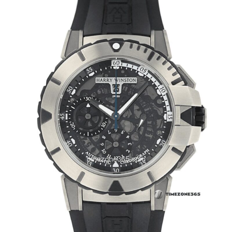 New Harry Winston Ocean Sports Chronograph 411_MCA44ZC.K