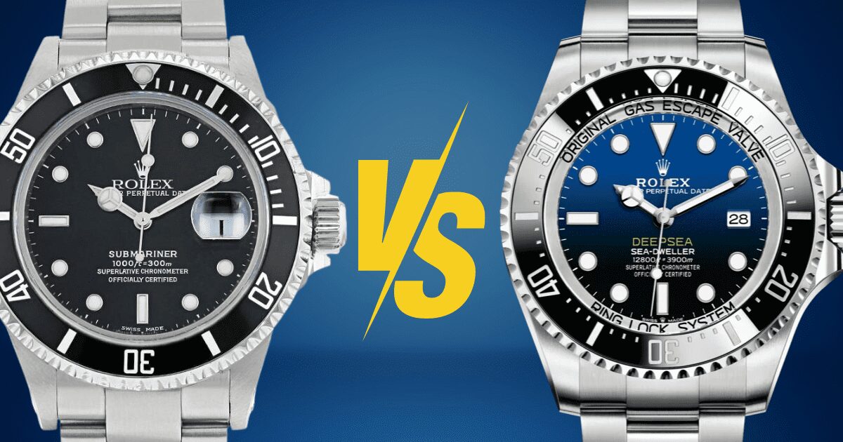 rolex submariner vs rolex sea-dweller