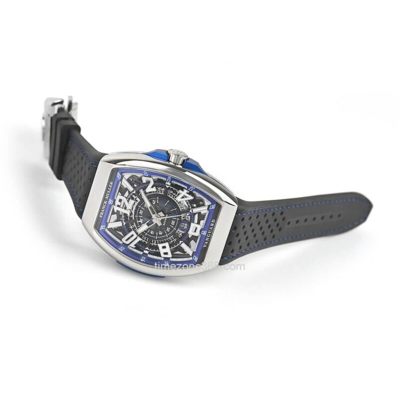 Franck Muller Vanguard Racing Skeleton V45Scdt Sqt Rcg Blue - Image 2