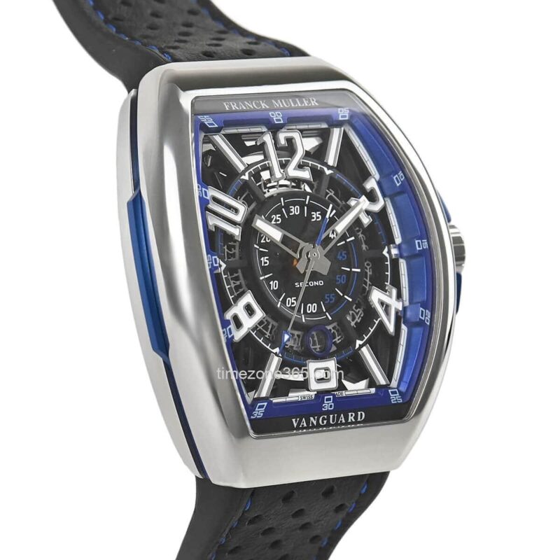 Franck Muller Vanguard Racing Skeleton V45Scdt Sqt Rcg Blue