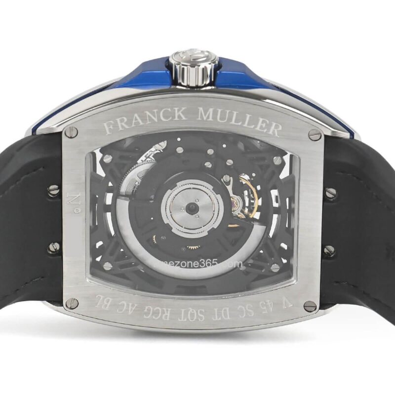 Franck Muller Vanguard Racing Skeleton V45Scdt Sqt Rcg Blue - Image 6