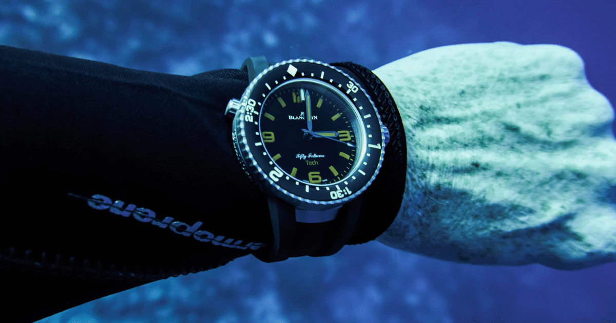 deep dive into time: the evolution of diving watches