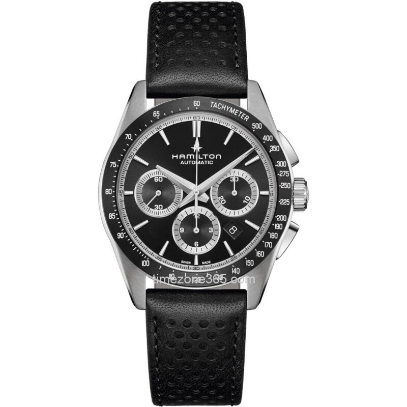 hamilton jazzmaster performer auto chrono h36606730