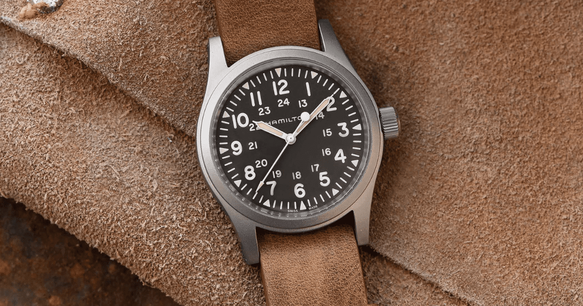 hamilton khaki field: timeless adventure