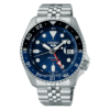 seiko 5 sports gmt automatic blue dial men’s watch ssk003k1