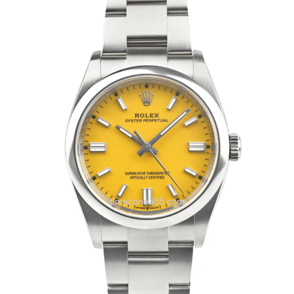 rolex oyster perpetual 36 126000-0004 yellow