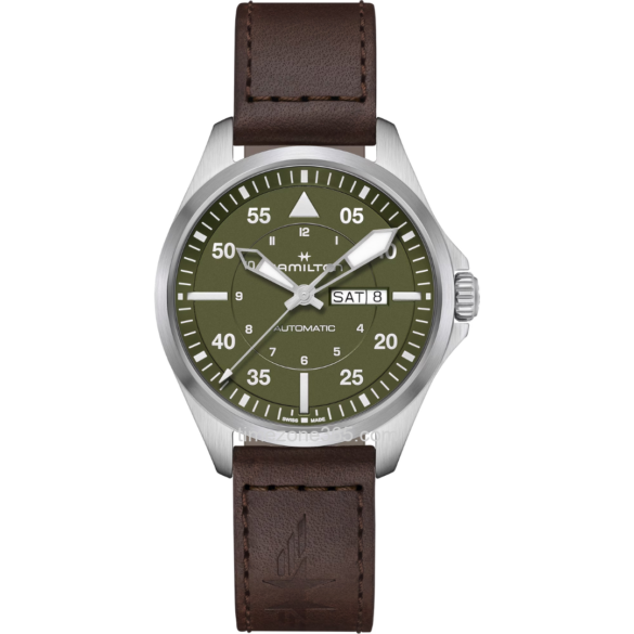 Hamilton Khaki Aviation Pilot Day Date Auto H64635560