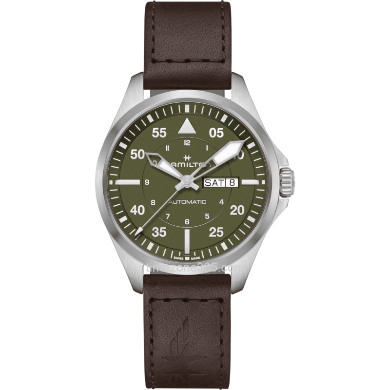 Hamilton Khaki Aviation Pilot Day Date Auto H64635560