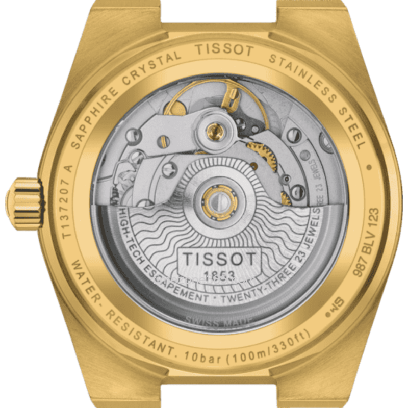 Tissot Prx Powermatic 80 35Mm Gold T1372073302100 - Image 3