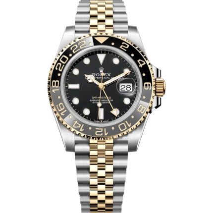 Rolex GMT-Master II 126713GRNR Guinness Front View