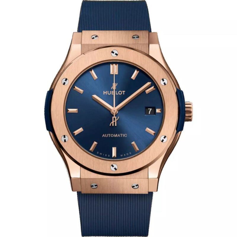 Hublot Classic Fusion King Gold Blue 45Mm 511.Ox.7180.Rx