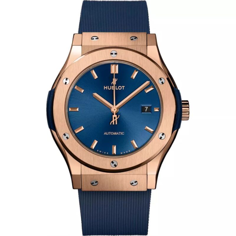 Hublot Classic Fusion King Gold Blue 42Mm 542.Ox.7180.Rx