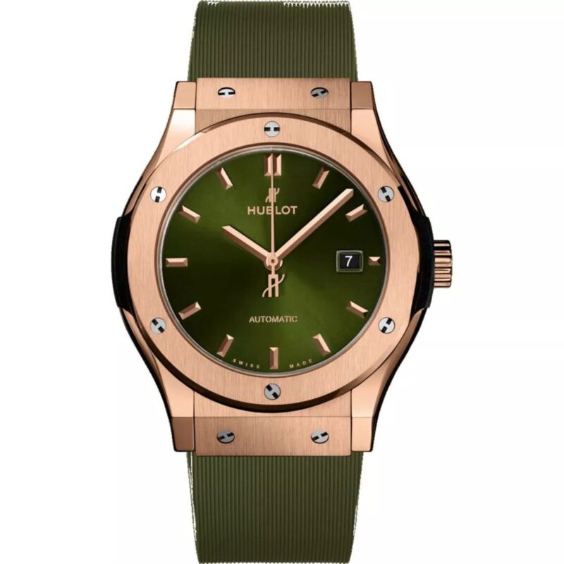 Hublot Classic Fusion King Gold Green 42Mm 542.Ox.8980.Rx