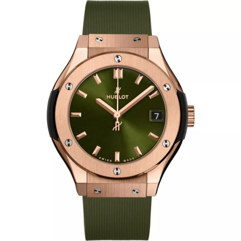 Hublot Classic Fusion King Gold Green 33Mm 581.Ox.8980.Rx