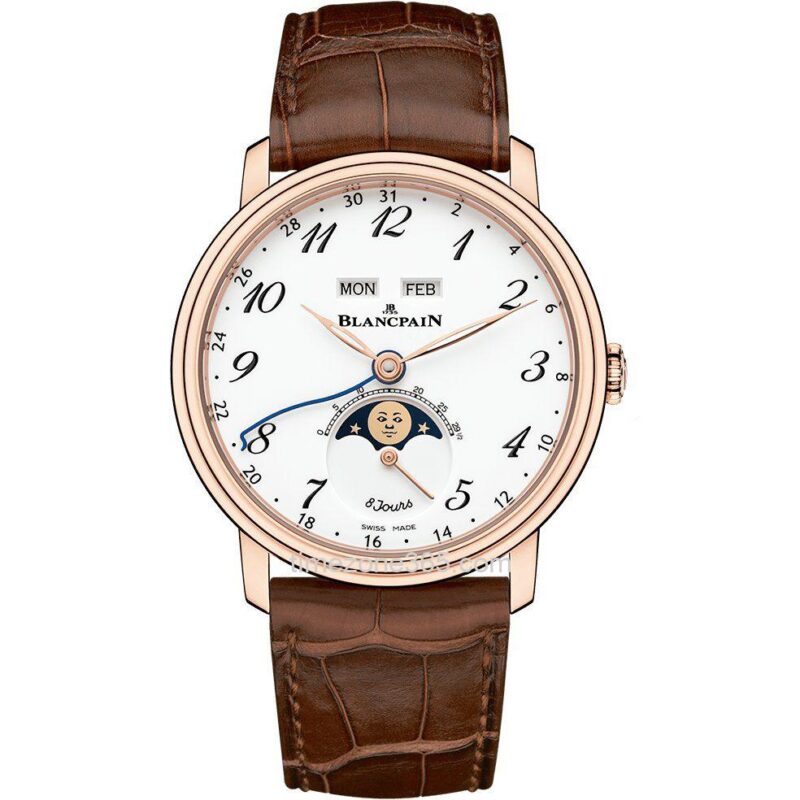 Blancpain Villeret Quantieme Complet 8 Jours 42Mm 6639A-3631-55B