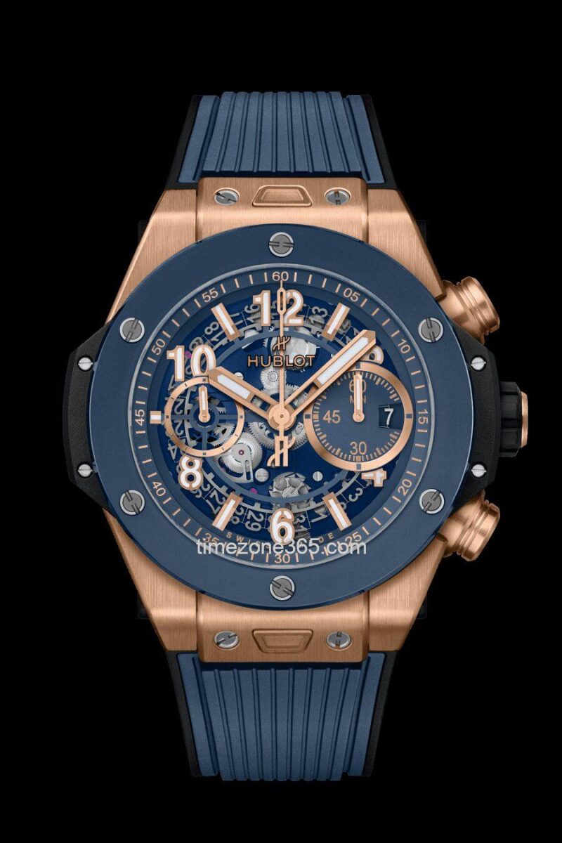 Hublot Big Bang Unico King Gold Blue Ceramic 44Mm 421.Ol.5180.Rx