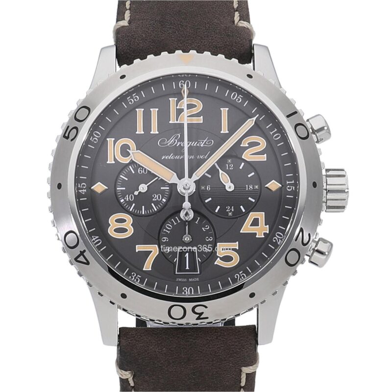 Breguet Type Xxi Gray 3817St/X2/3Zu Men'S