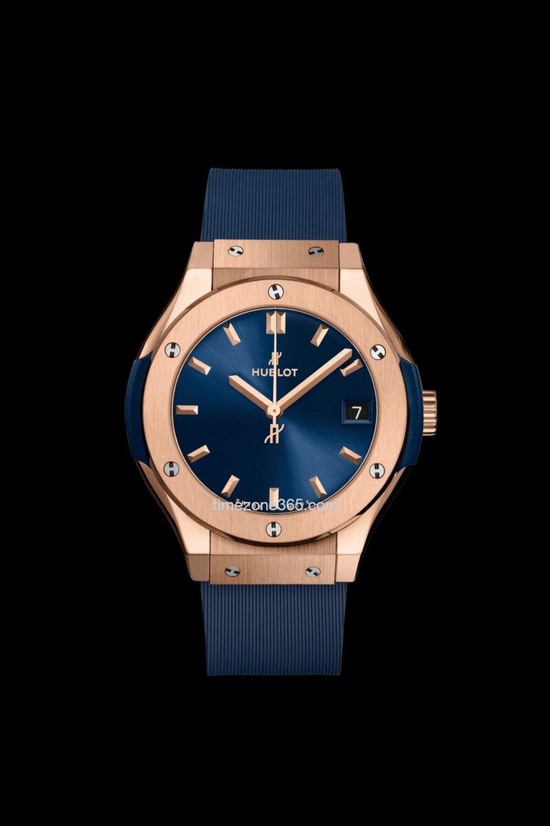 Hublot Classic Fusion King Gold Blue 33Mm 581.Ox.7180.Rx