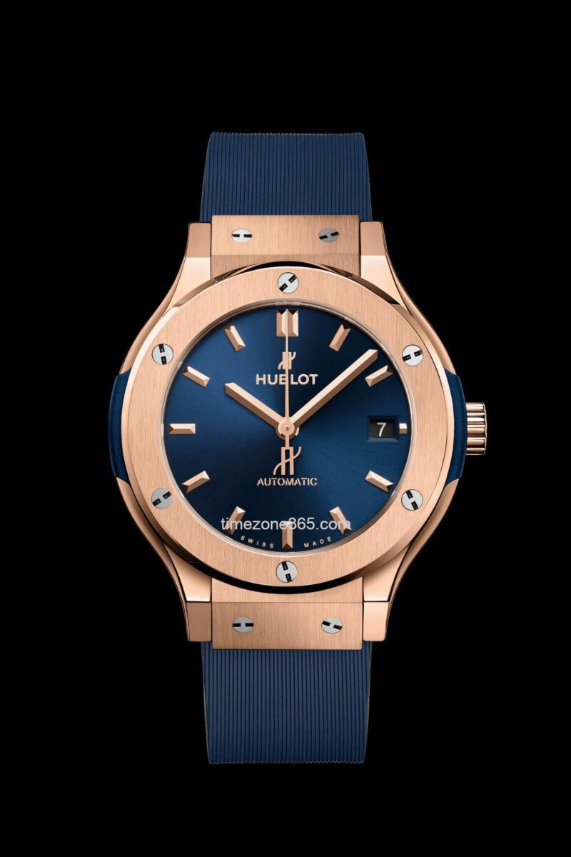 Hublot Classic Fusion King Gold Blue 38Mm 565.Ox.7180.Rx