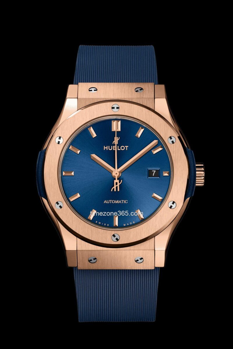 Hublot Classic Fusion King Gold Blue 42Mm 542.Ox.7180.Rx