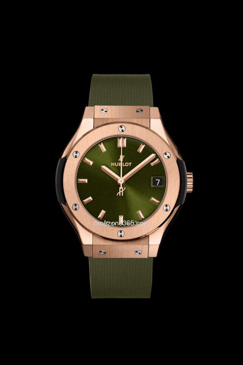 Hublot Classic Fusion King Gold Green 33Mm 581.Ox.8980.Rx