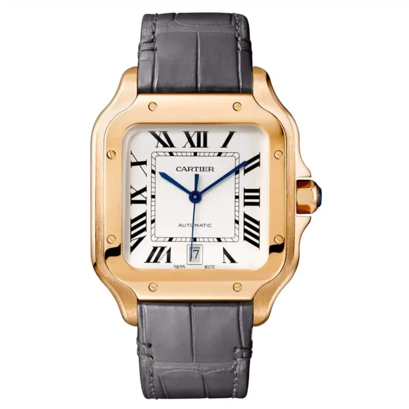 Santos De Cartier Wgsa0019 Large Rose Gold Watch