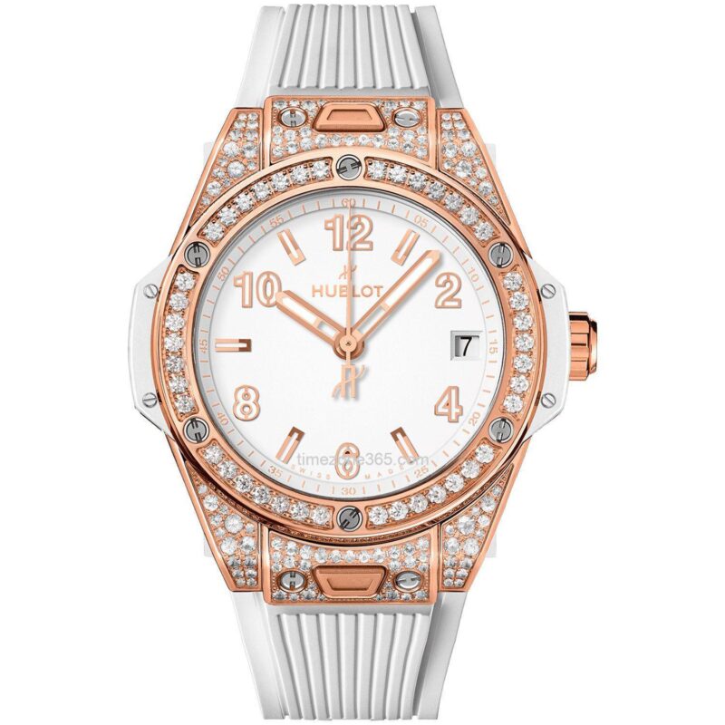 Hublot Big Bang One Click King Gold White Pavé 39Mm 465.Oe.2080.Rw.1604