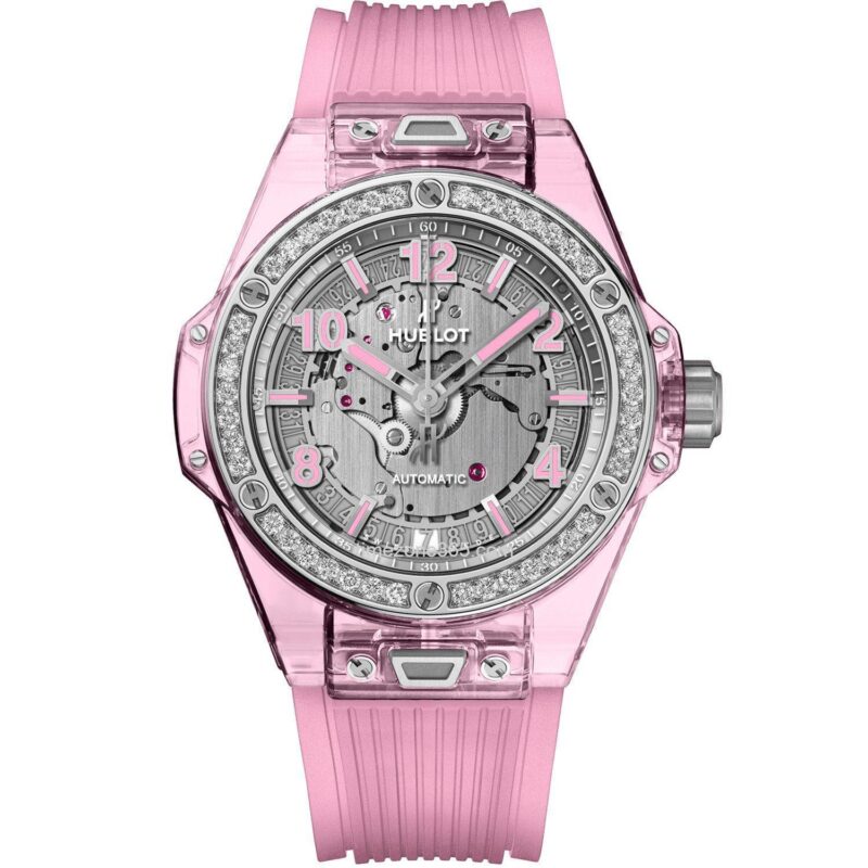 Hublot Big Bang One Click Pink Sapphire Diamonds Limited Edition 39Mm 465.Jp.4802.Rt.1204