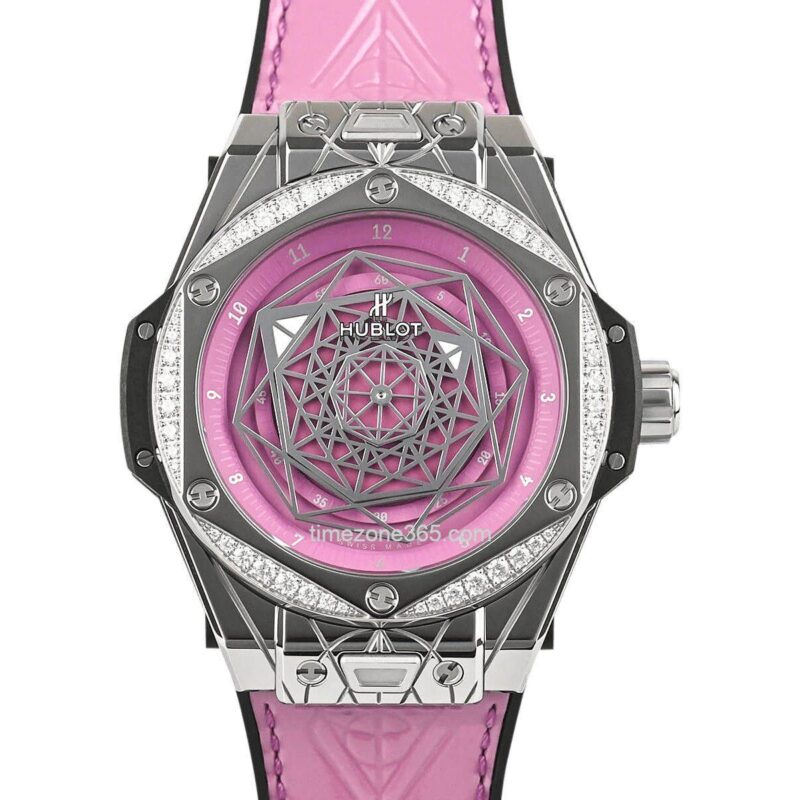 Hublot Big Bang One Click Sang Bleu Steel Pink Diamonds Limited Edition 39Mm 465.Ss.89P7.Vr.1204.Mxm20