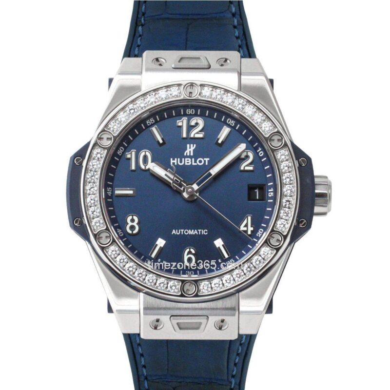 Hublot Big Bang One Click Steel Blue Diamond 39Mm 465.Sx.7170.Lr.1204