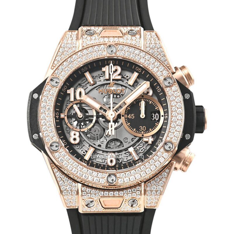 Hublot Big Bang Unico King Gold Pavé 42Mm 441.Ox.1181.Rx.1704