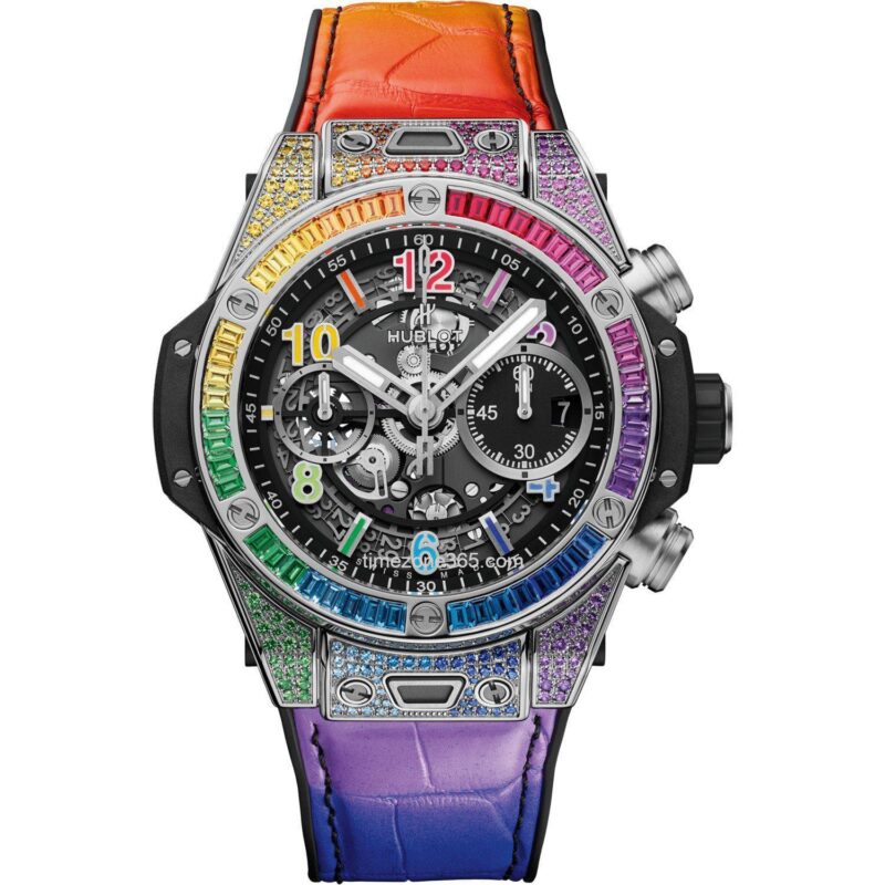 Hublot Big Bang Unico Titanium Rainbow 45Mm 411.Nx.1117.Lr.0999