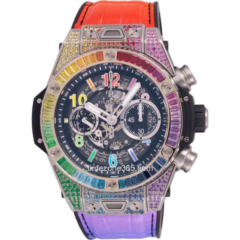 Hublot Big Bang Unico Titanium Rainbow 45Mm 411.Nx.1117.Lr.0999