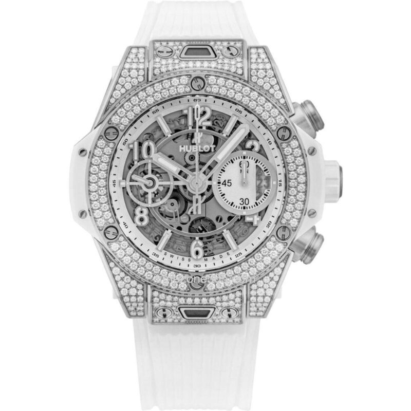 Hublot Big Bang Unico White Titanium Pavé 42Mm 441.Ne.2010.Rw.1704