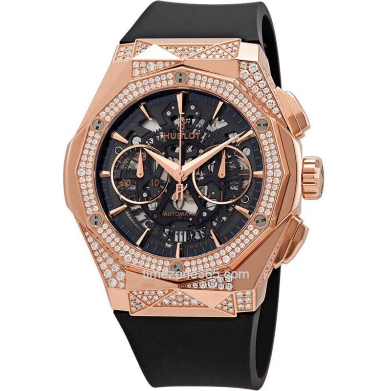 Hublot Classic Fusion Aerofusion Chronograph Orlinski King Gold Alternative Pavé 45Mm 525.Ox.0180.Rx.1804.Orl19