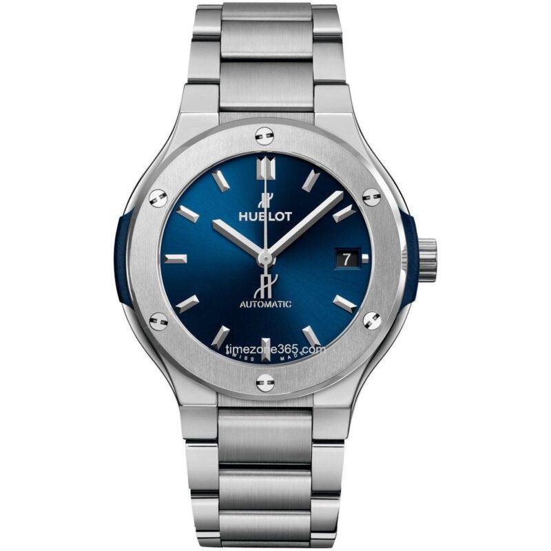 Hublot Classic Fusion Blue Titanium Bracelet 38Mm 568.Nx.7170.Nx