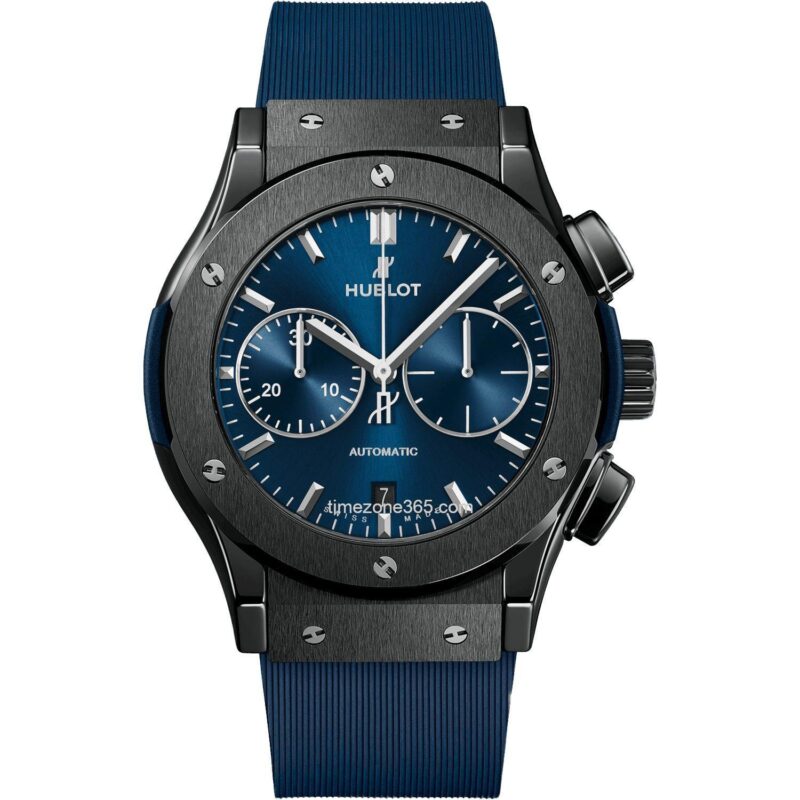 Hublot Classic Fusion Ceramic Blue Chronograph 45Mm 521.Cm.7170.Rx