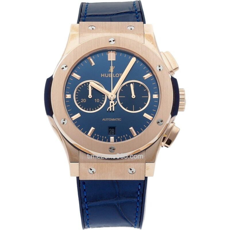 Hublot Classic Fusion Chronograph King Gold Blue 42Mm 541.Ox.7180.Lr