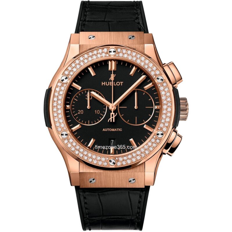 Hublot Classic Fusion Chronograph King Gold Diamonds 45Mm 521.Ox.1181.Lr.1104