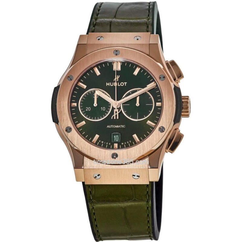 Hublot Classic Fusion Chronograph King Gold Green 42Mm 541.Ox.8980.Lr