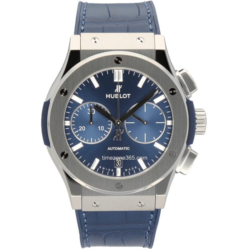 Hublot Classic Fusion Chronograph Titanium Blue 45Mm 521.Nx.7170.Lr