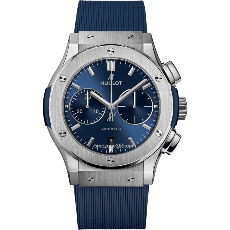 Hublot Classic Fusion Chronograph Titanium Blue 45Mm 521.Nx.7170.Rx