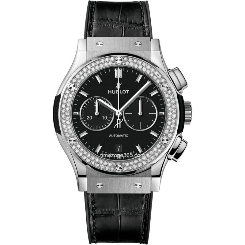 Hublot Classic Fusion Chronograph Titanium Diamonds 45Mm 541.Nx.1171.Lr.1104