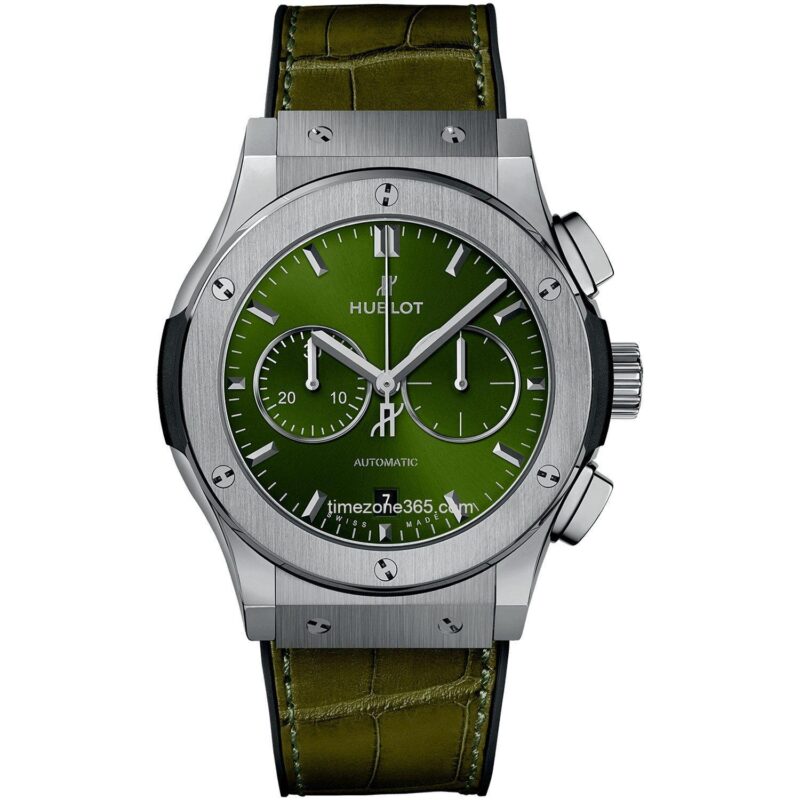 Hublot Classic Fusion Chronograph Titanium Green 42Mm 541.Nx.8970.Lr