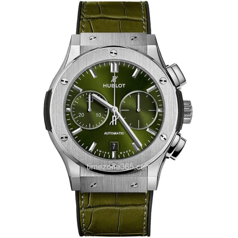 Hublot Classic Fusion Chronograph Titanium Green 45Mm 521.Nx.8970.Lr