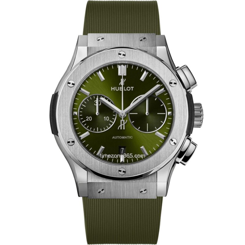 Hublot Classic Fusion Chronograph Titanium Green 45Mm 521.Nx.8970.Rx