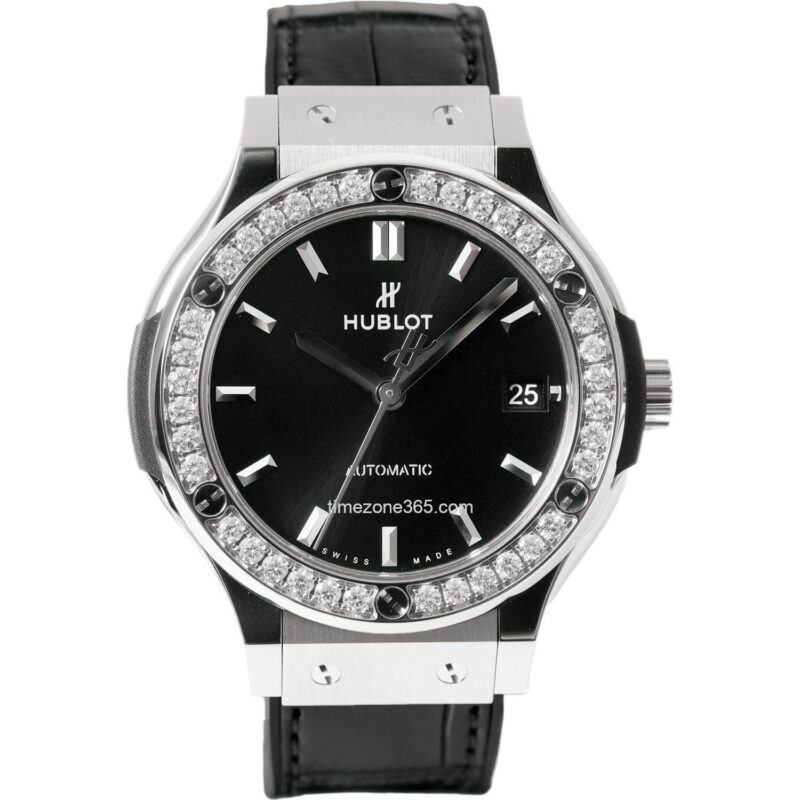 Hublot Classic Fusion Titanium Diamonds 38Mm 565.Nx.1470.Lr.1204