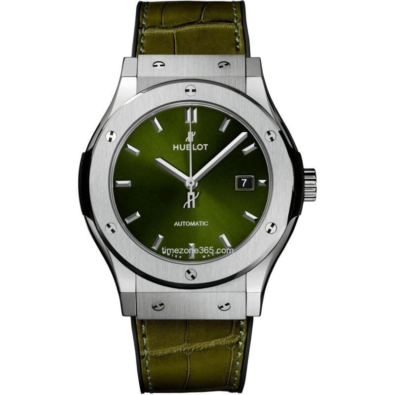 Hublot Classic Fusion Titanium Green 42Mm 542.Nx.8970.Lr