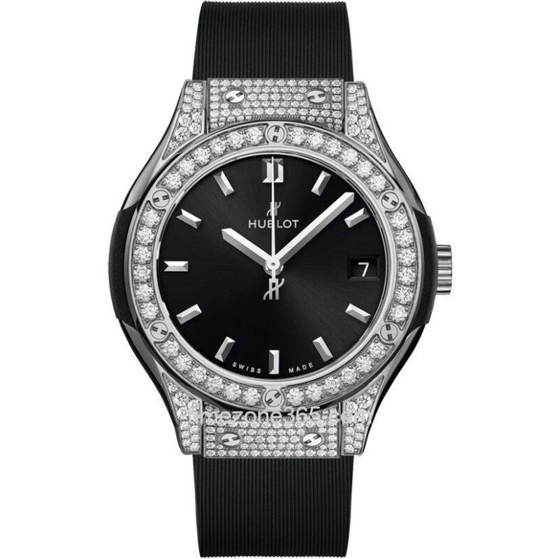 Hublot Classic Fusion Titanium Pavé 33Mm 581.Nx.1470.Rx.1704