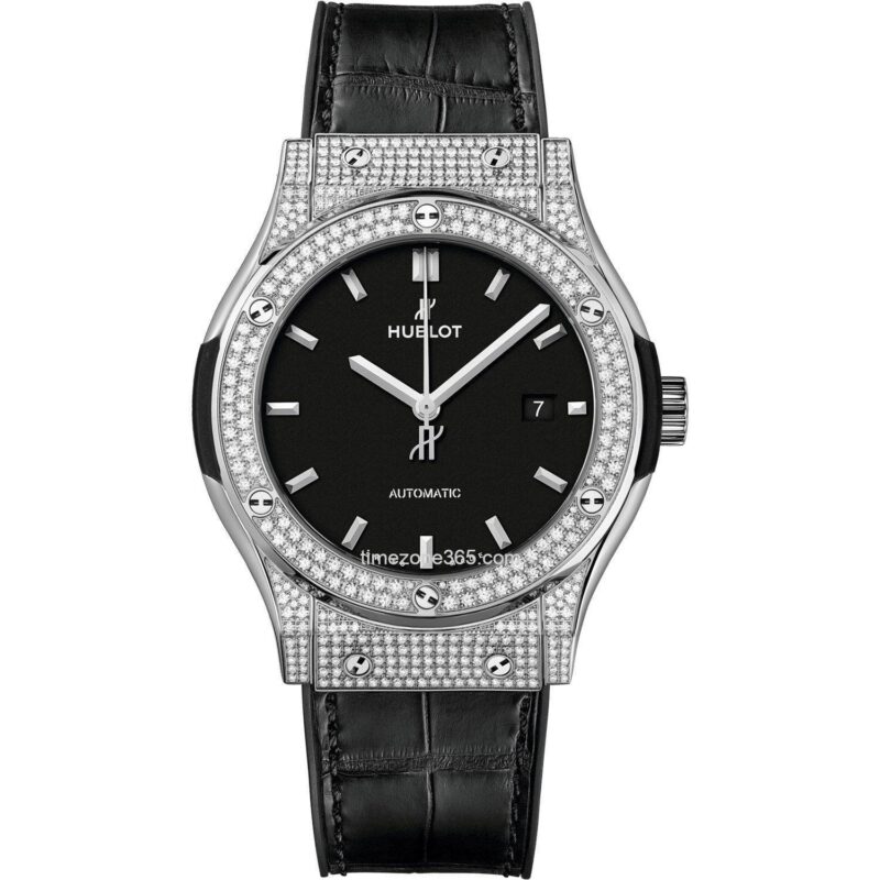 Hublot Classic Fusion Titanium Pavé 42Mm 542.Nx.1171.Lr.1704